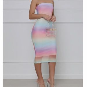 Rainbow Sorbet Dress